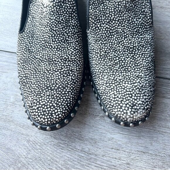 Adrianna Papell Prince Animal Print Studded Loafers - Picture 4 of 14